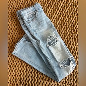 ❗️SOLD❗️American Eagle Super Stretch Hi Rise Straight Jeans